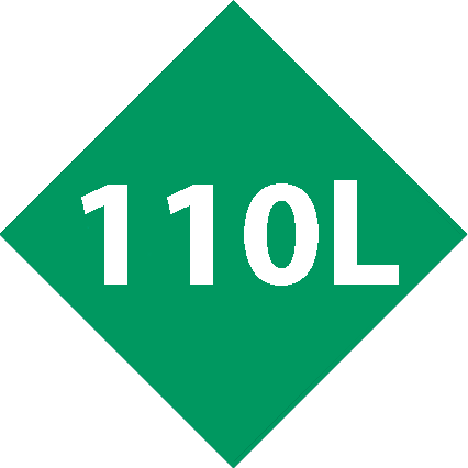 Capacidad <br> 110L